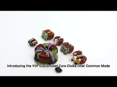 Composant électronique EMI Ferrite Core Toroid Bead ID 0,8-13,8 mm