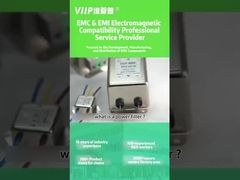 250VAC le monophasé EMI Filters, le 10H DU MATIN EMC d'appareil de contrôle de sécurité filtre