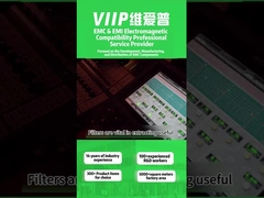 Filtre EMI pour appareils médicaux avec une impédance d'entrée de 50Ω