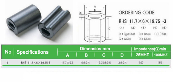 acheter Impédance basse résistance EMI Ferrite noyau nanocristallin adopté dans les transformateurs de puissance online manufacture