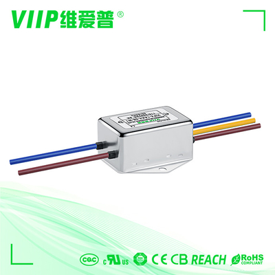 acheter C.A. passe-bas EMI Filter 110V 250V de ligne électrique avec des avances de fil online manufacture