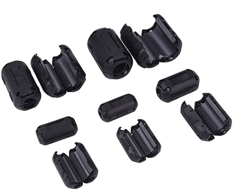 acheter Anneaux de ferrite enracinés autour des câbles Tailles différentes Plage de température de -25°C à 80°C Installation facile enracinée garantie online manufacture