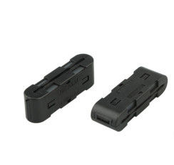 Noir Cable plat Ferrite noyau, noyau ferrite plat Pour les équipements et appareils AV