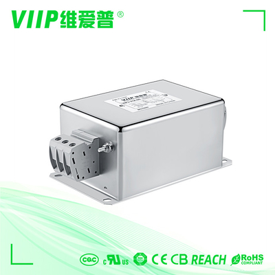 Filtre d'ODM 380V 440V d'OEM filtre de 3 phases EMC avec la vis