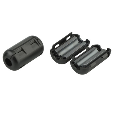 Obstruction 0.27in de ferrite d'Emi Rfi Suppression Snap On pour des câbles de haut-parleur