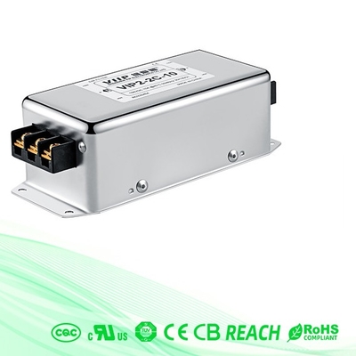 Filtre de phase 110/250VAC 100A de ligne électrique de passe-bas d'EMI EMC 3