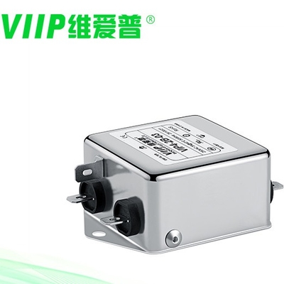 220VAC Voltage nominal Filtre EMI à phase unique -25C- 85C pour une meilleure performance