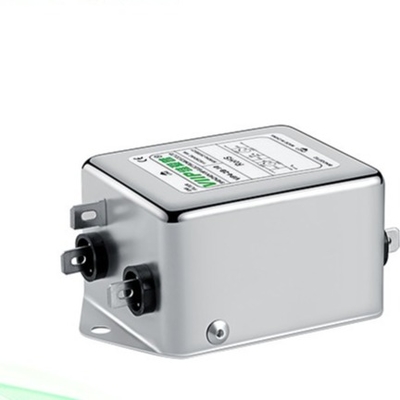 Filtre de ligne électrique EMI d'atténuation de la bande d'arrêt de 20 à 100 dB pour les applications à phase unique CA