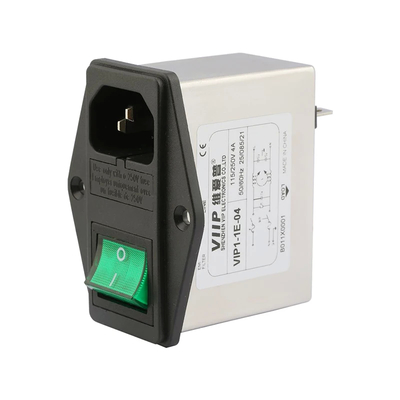 Plage de fréquences 50/60Hz Filtre EMI CEI avec terminaison de terminaison à vis 1500VDC ligne à ligne