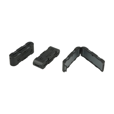 Noyau de ferrite plat personnalisé pour les alimentations électriques avec couleur noire et taille personnalisée