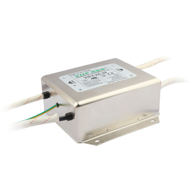 Filtre monophasique à courant alternatif compact pour une humidité ≤ 95% RH et une plage de fréquences de 50/60 Hz