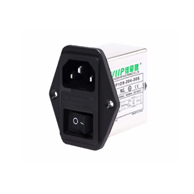 Filtre de suppression des interférences EMI à tension nominale de 250 VAC ≤ 0,5 dB Perte d'insertion pour des performances optimales