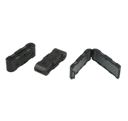 Clip sur le noyau de ferrite jusqu'à 1 GHz Taille interne 11 mm Convient pour les environnements à haute température
