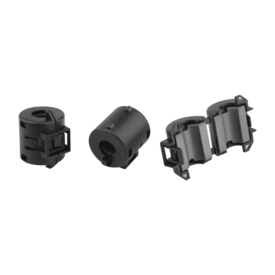 F9 Black Snap On Ferrite Core Non destructif et réutilisable pour une installation rapide et facile