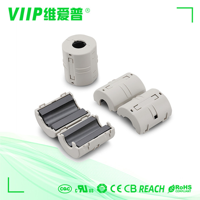 Agrafe cylindrique de VIIP sur le ferrite Ring Core For 3mm Dia Cable