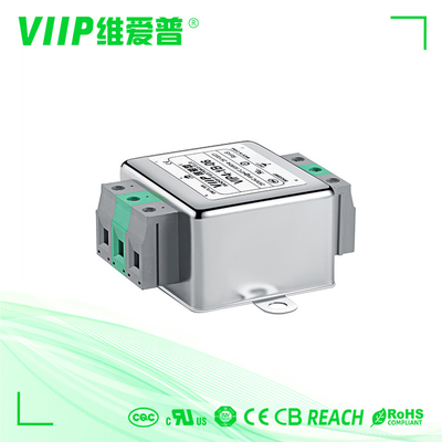 Monophasé électrique EMI Filters 150KHZ-30MHZ à C.A. d'énergie passe-bas